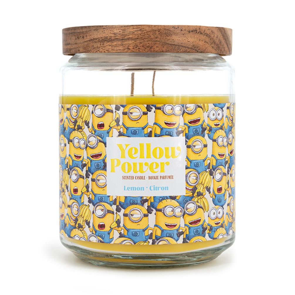 Minions Yellow Power Lemon Large Jar Candle £15.29